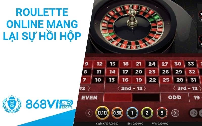 Roulette online mang lại sự hồi hộp và kịch tính Roulette online mang lại sự hồi hộp và kịch tính