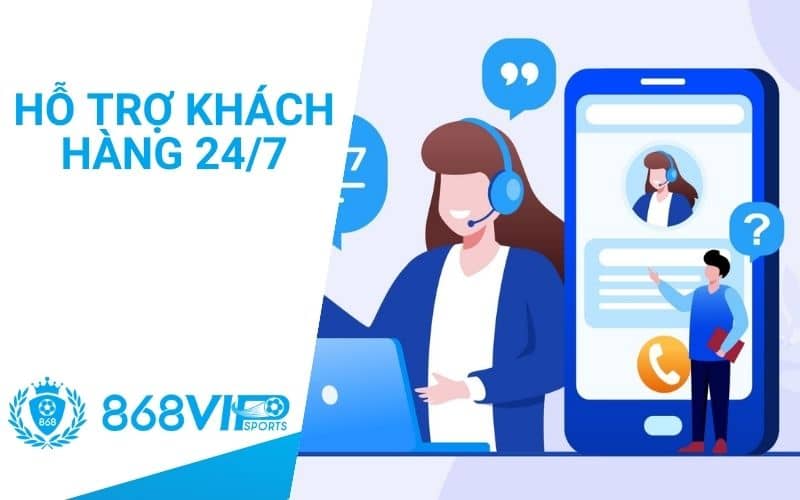 Hỗ trợ khách hàng nhanh chóng 24/7 Hỗ trợ khách hàng nhanh chóng 24/7