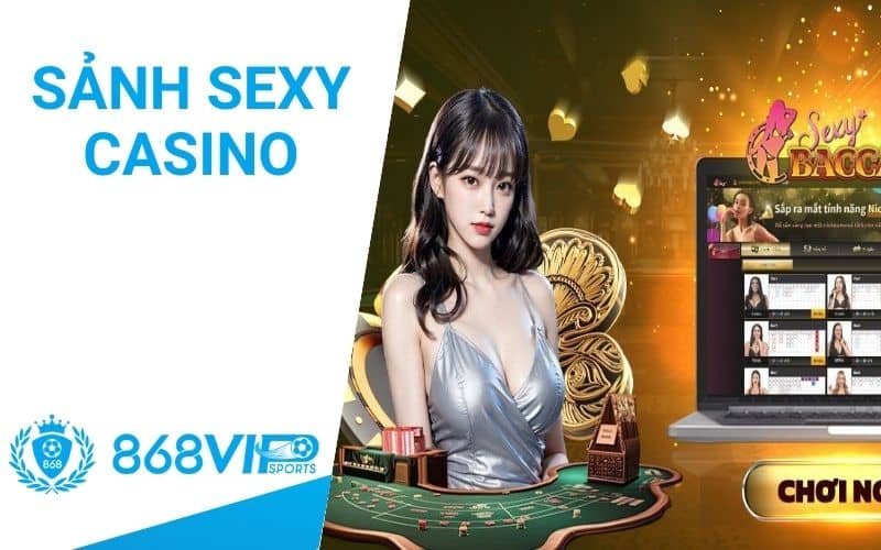 Sảnh Sexy Casino có dealer xinh đẹp chia bài Sảnh Sexy Casino có dealer xinh đẹp chia bài