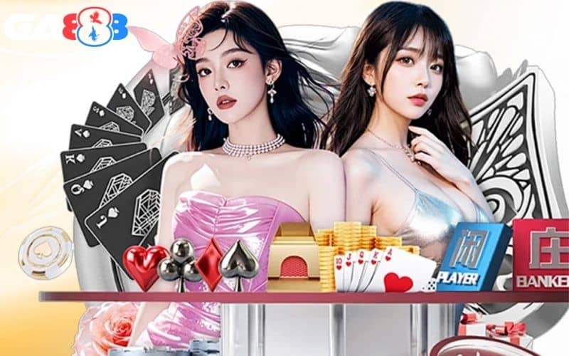 Baccarat online là trò chơi phổ biến tại casino GA888 Baccarat online là trò chơi phổ biến tại casino GA888