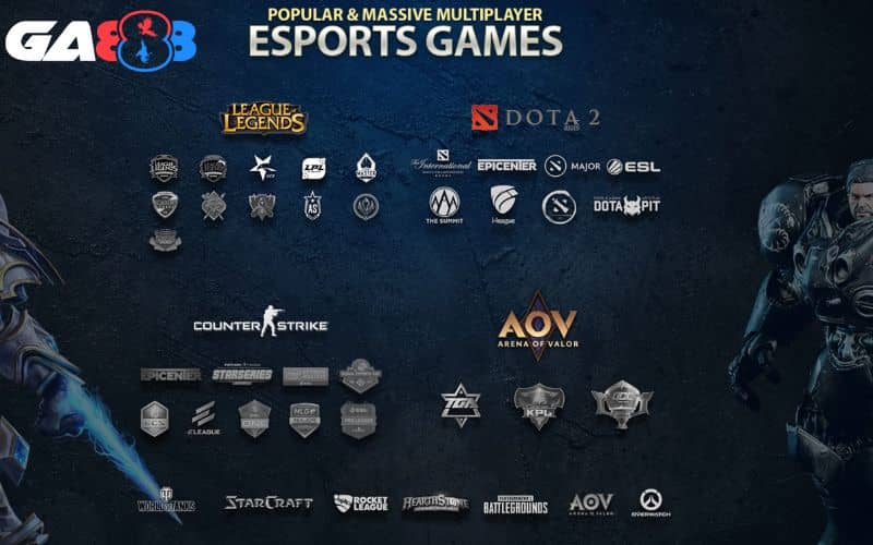 Esports tại GA888 đem đến nhiều ưu điểm cho người chơi Esports tại GA888 đem đến nhiều ưu điểm cho người chơi
