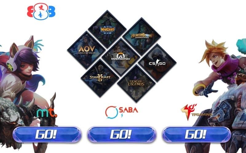 GA888 có hai sảnh cá cược Esports đầy đủ các trận đấu và kèo cược GA888 có hai sảnh cá cược Esports đầy đủ các trận đấu và kèo cược
